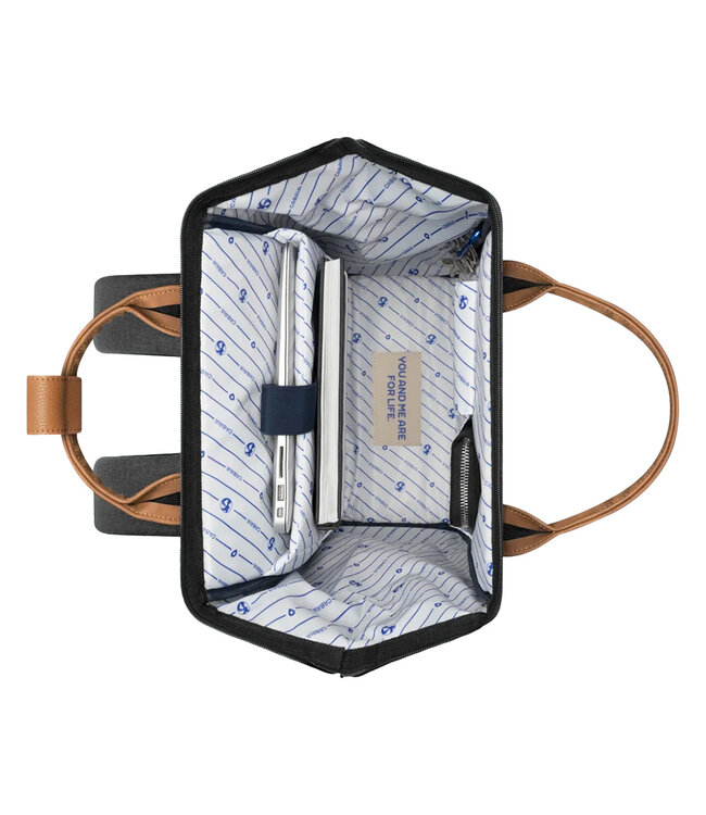 Cabaia Adventure Large Londres Dark Grey / Tan