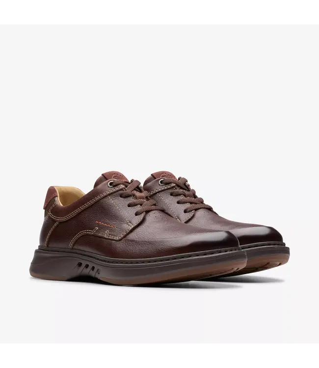 Clarks Un Briley Lace Mahogany