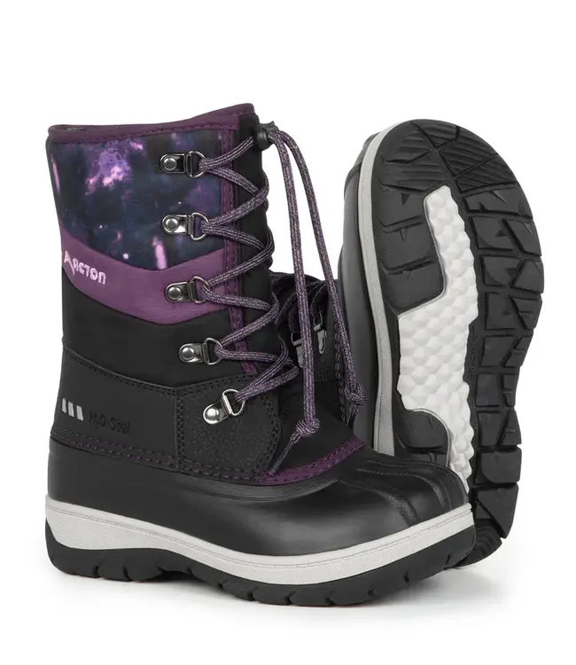 Acton Gummy Black / Purple