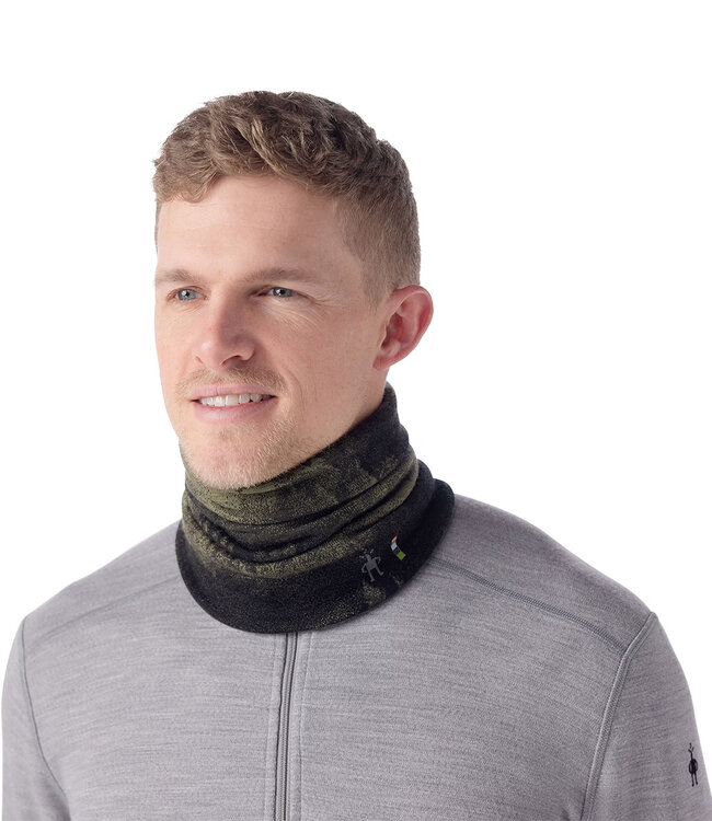 Smartwool Cache-cou thermal réversible Merino Pins Embrumés Forêts du Nord