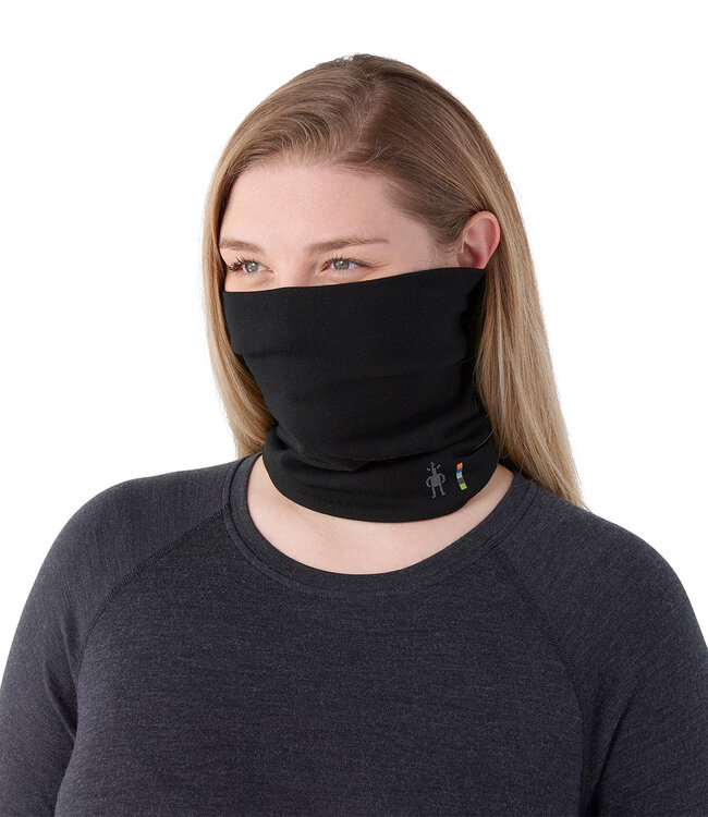 Smartwool Cache-cou thermal réversible Merino Noir