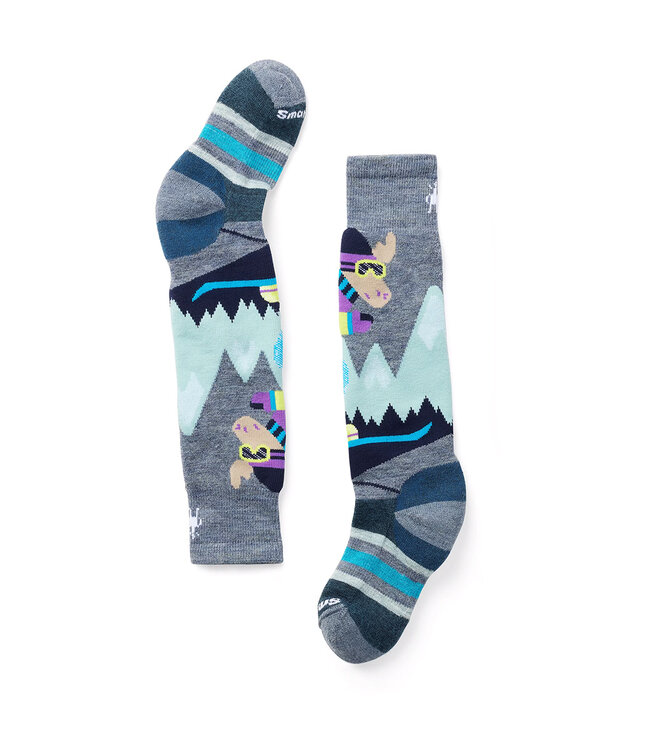 Smartwool Wintersport Full Cushion Moose Pewter Blue