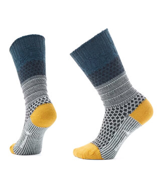 Smartwool Bas de tous les jours Popcorn en tricot câblé Vert Givré