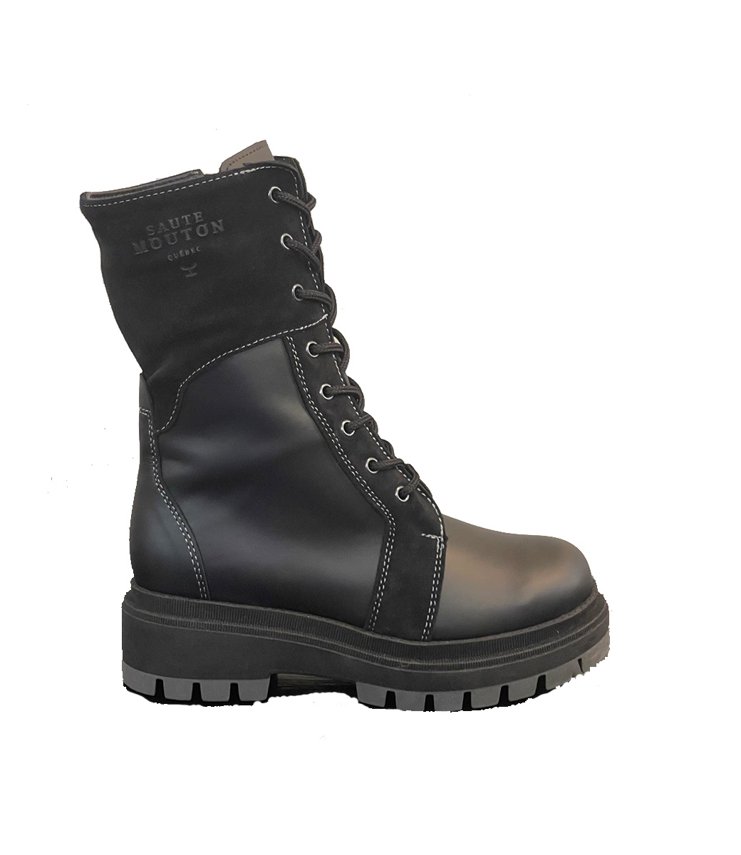 Saute Mouton Amélie Black Tony Pappas Tony Pappas Footwear store