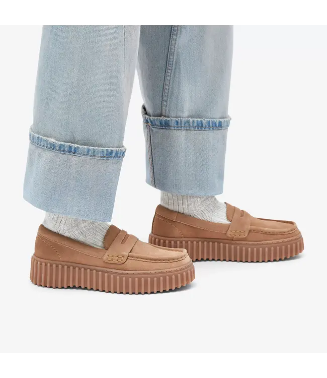 Clarks Torhill Penny Tan Pâle