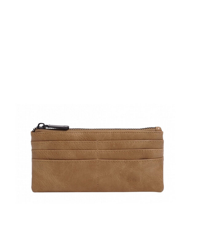 S.Q Briella Slim Wallet  Dark Sand
