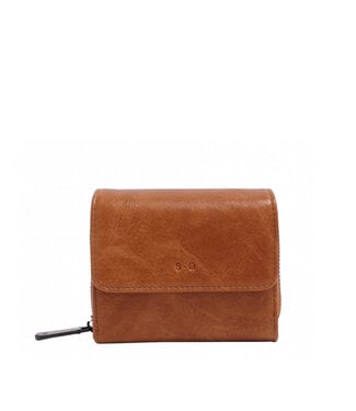 S.Q Amber2 Bi-Fold Portefeuille Camel