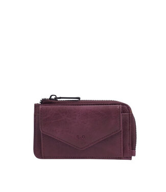 S.Q Evelyn Wallet Eggplant