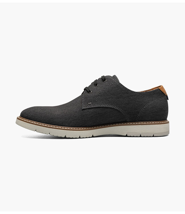 Florsheim Vibe  Canvas Plain Toe Oxford Noir