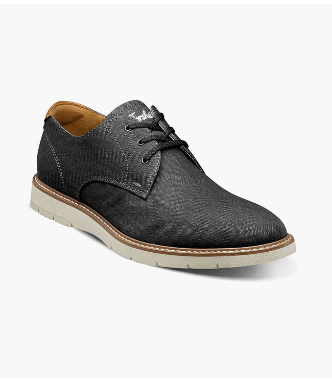 Florsheim Vibe  Canvas Plain Toe Oxford Noir