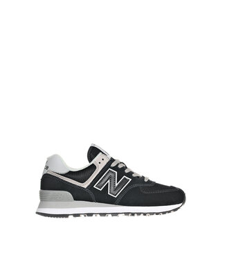 New Balance 574 Femmes Noir / Blanc
