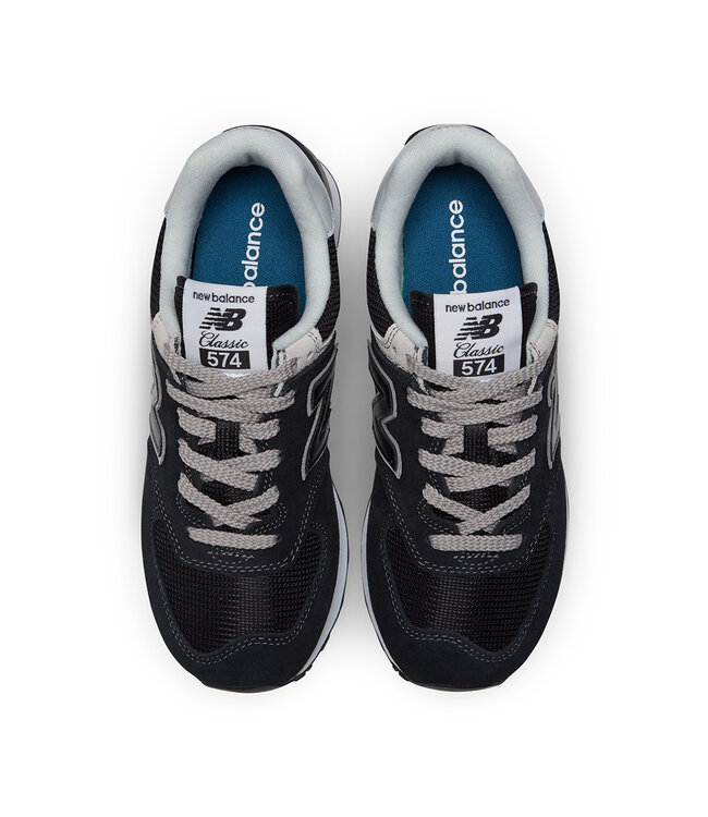 New Balance Femmes 574 Core  Noir / Blanc