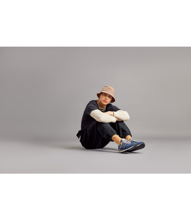 New Balance 574 Hommes Marine / Blanc