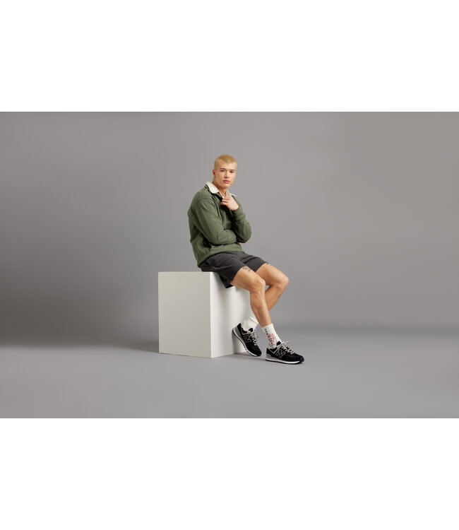 New Balance Hommes -574 Noir / Blanc