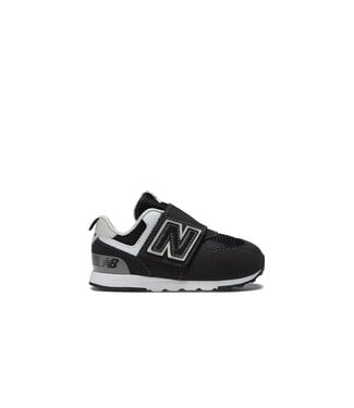 New Balance 574 Bébés New- Noir / Argent