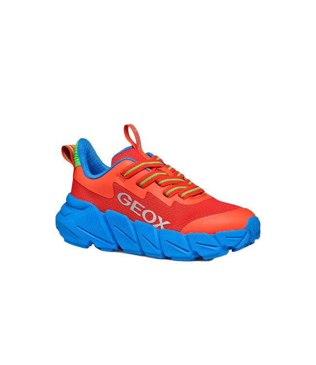 Geox Kid's - Flexyper Fast Red / Light Blue