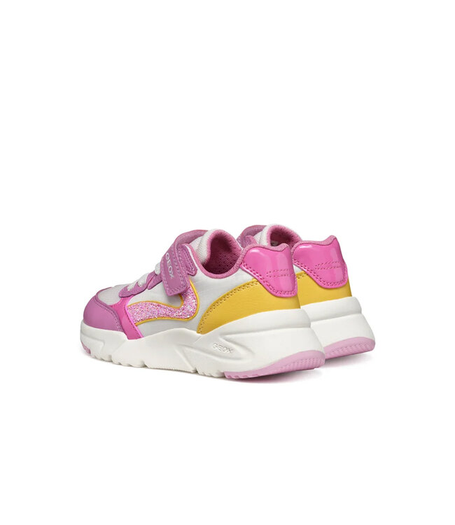 Geox Kid's - Loftus Dark Pink / Yellow