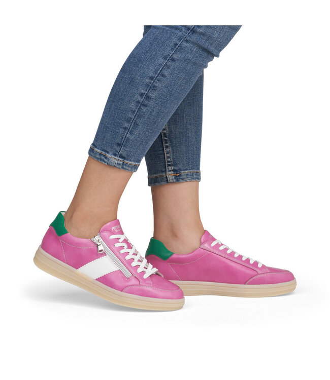 Remonte D2C02 Fuchsia / White