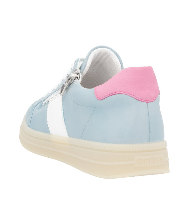 Remonte D2C02 Bleu / Blanc / Rose