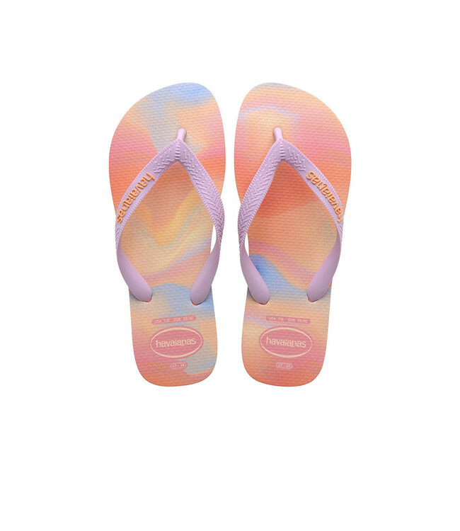 Havaianas Kids' Top Fashion Peach / Lavender