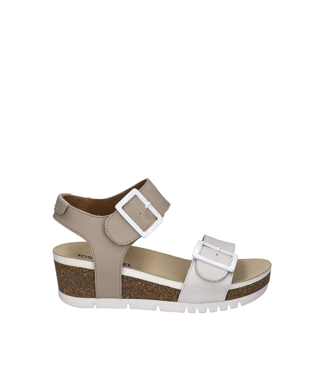 Josef Seibel Quinn 02 Blanc Cassé Multi
