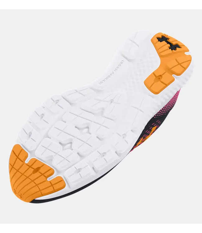 Under Armour Kid's - Rogue 4  Black / Fluo Pink / Nova Orange