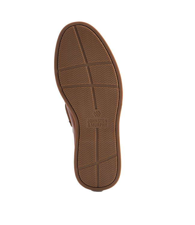 Johnston & Murphy Monaco 2-Eye Boat Shoe Tan