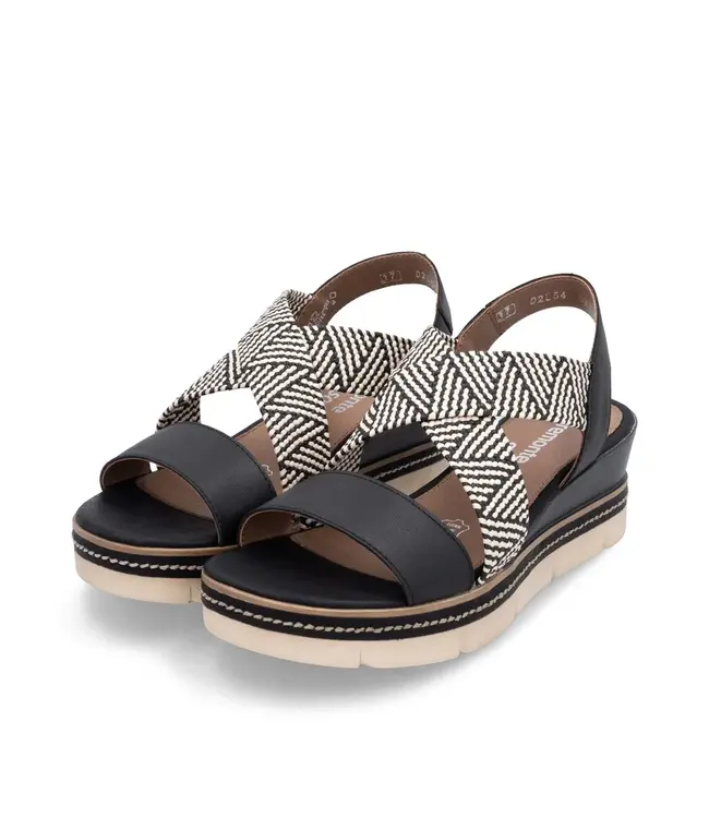 Remonte D2L54  Black / Cream