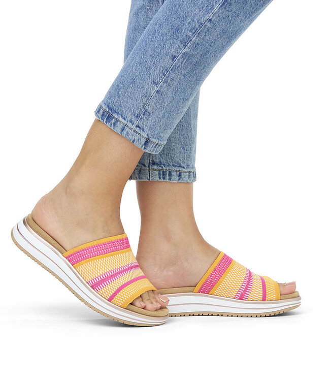 Remonte D1J54 Sunflower / Fuchsia