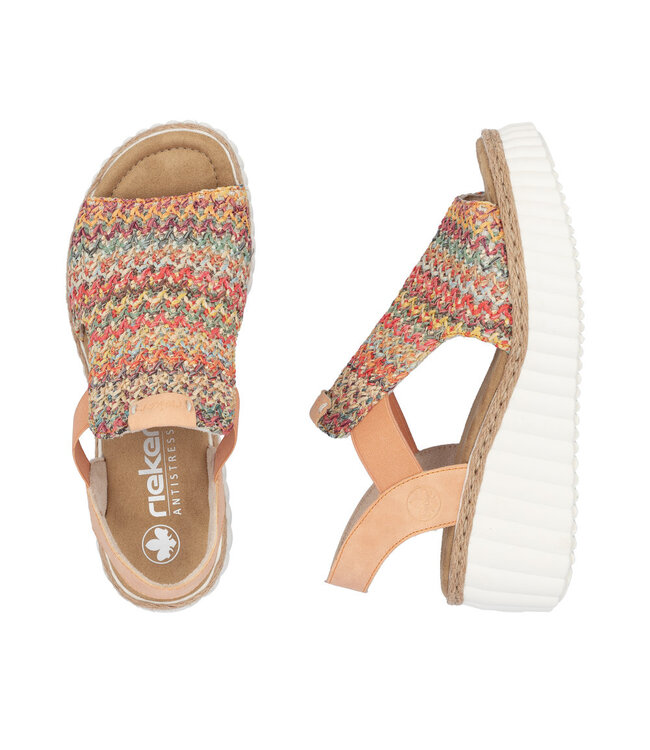 Rieker 69172 Apricot / Multi
