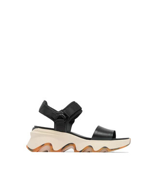 Sorel KINETIC™ Impact Y-Strap High Women's Wedge Sandal Black