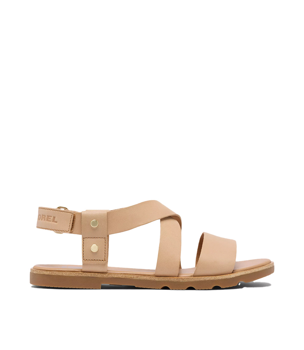 【希少品】doublet 19ss 3 LAYERED SANDAL Sorel ELLA™ III CRISSCROSS Sandal Honest Beige / Gum 2 | Tony