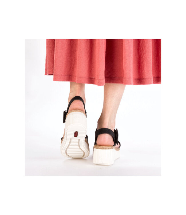 Rieker 69176 Noir / Blanc