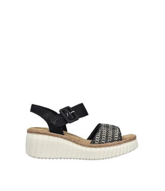 Rieker 69176 Noir / Blanc