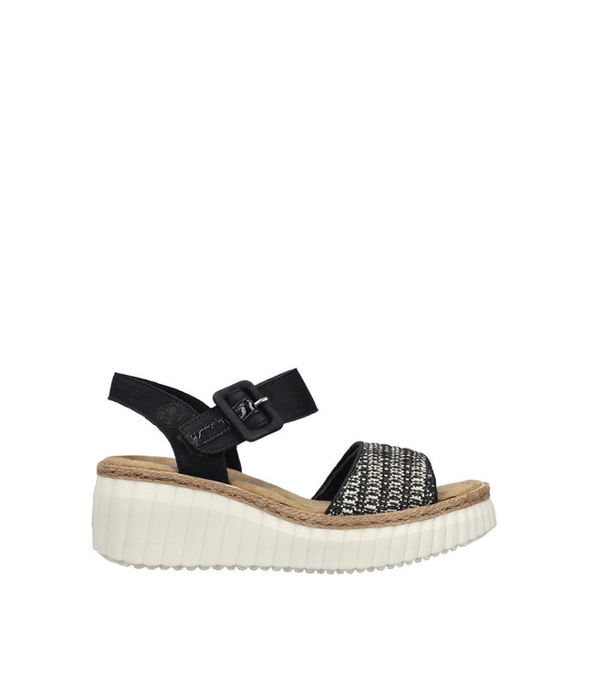 Rieker 69176 Black / White