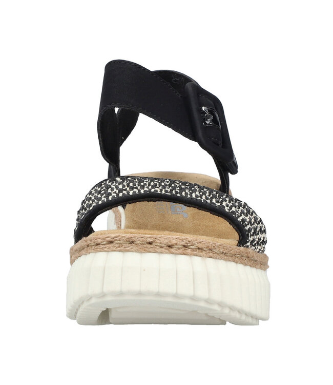 Rieker 69176 Noir / Blanc