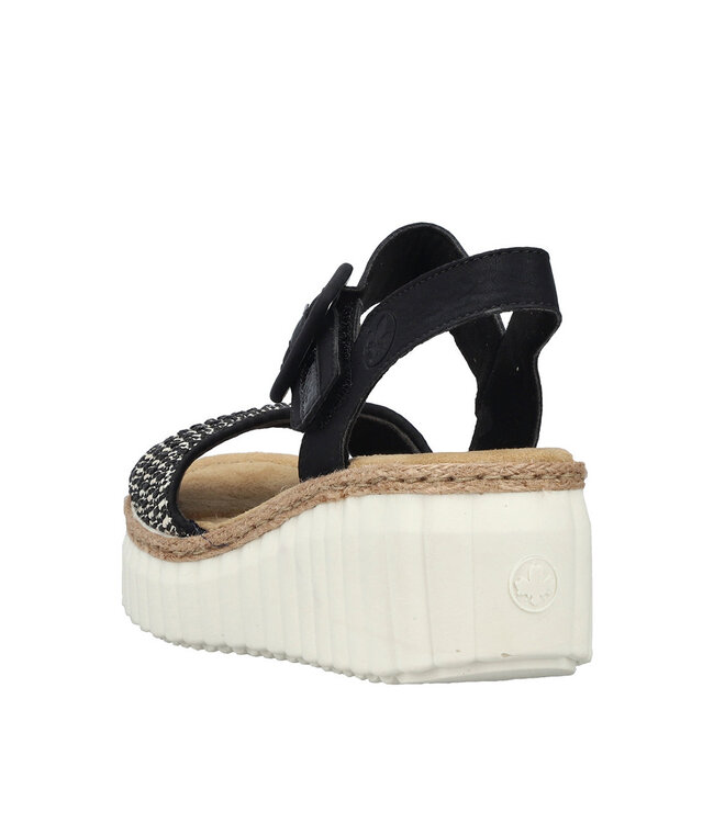 Rieker 69176 Black / White