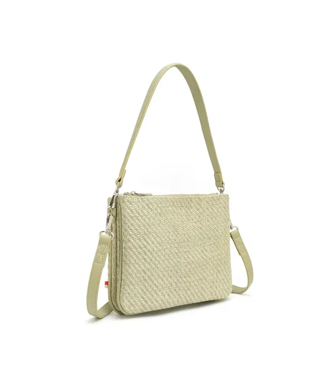 Co-lab Sandrine  Shoulder / Crossbody Vert Pâle