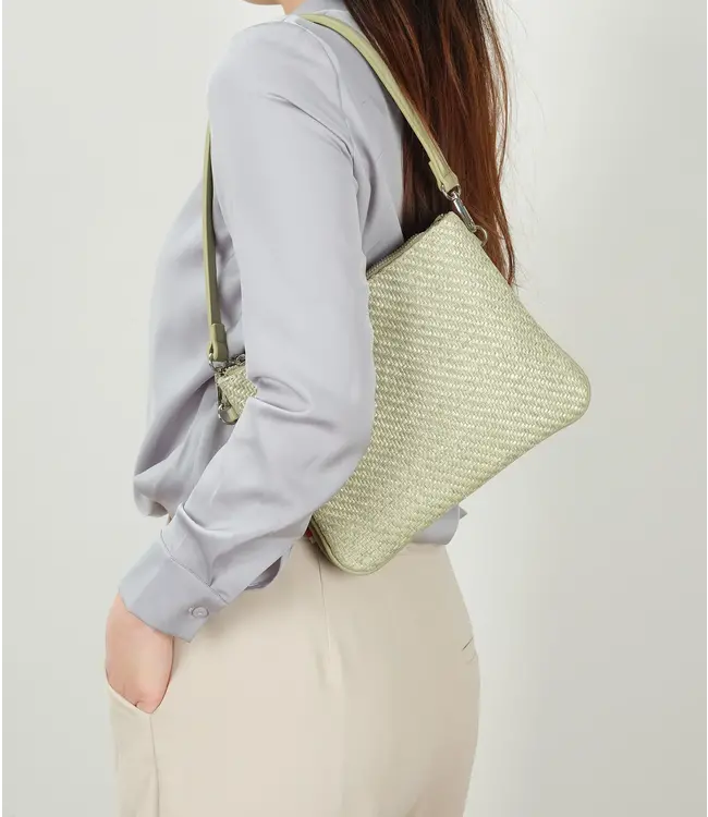Co-lab Sandrine  Shoulder / Crossbody Pale Green