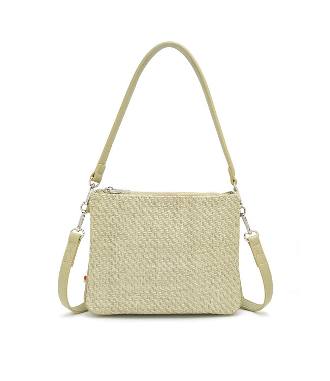 Co-lab Sandrine  Shoulder / Crossbody Vert Pâle