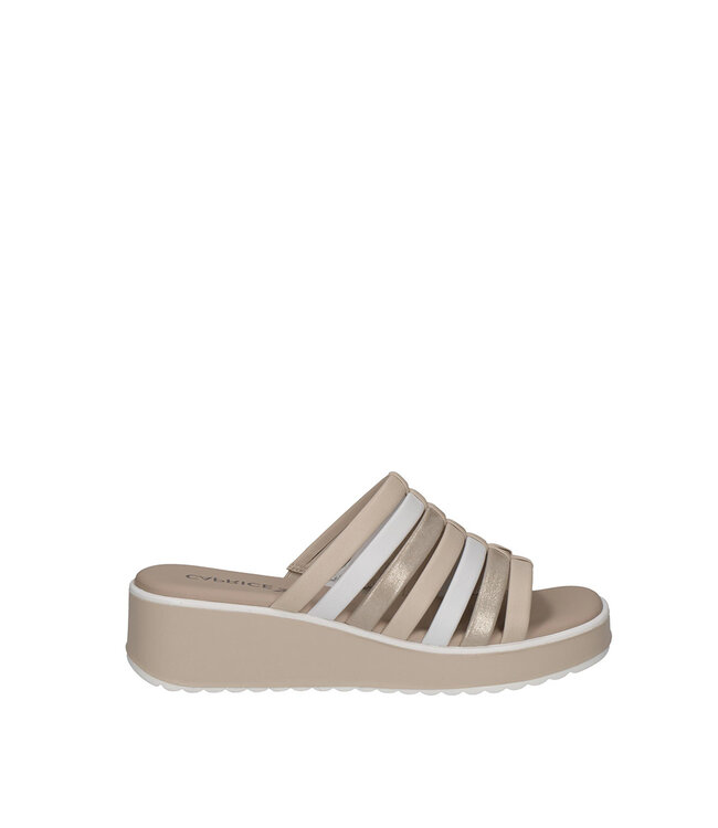 Caprice 27201 White / Light Gold