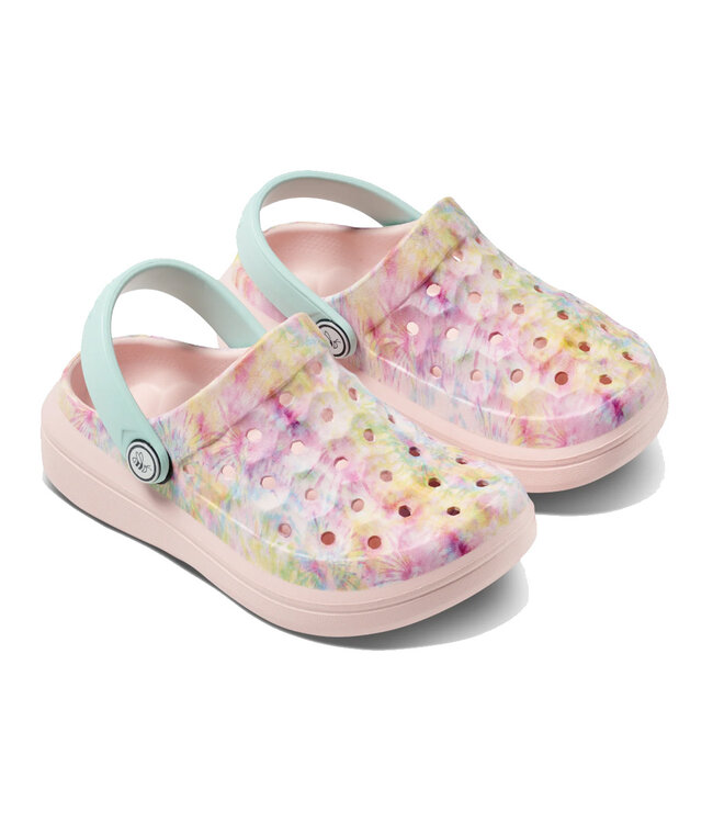 Joybees Sabot Varsity Tie-dye arc-en-ciel