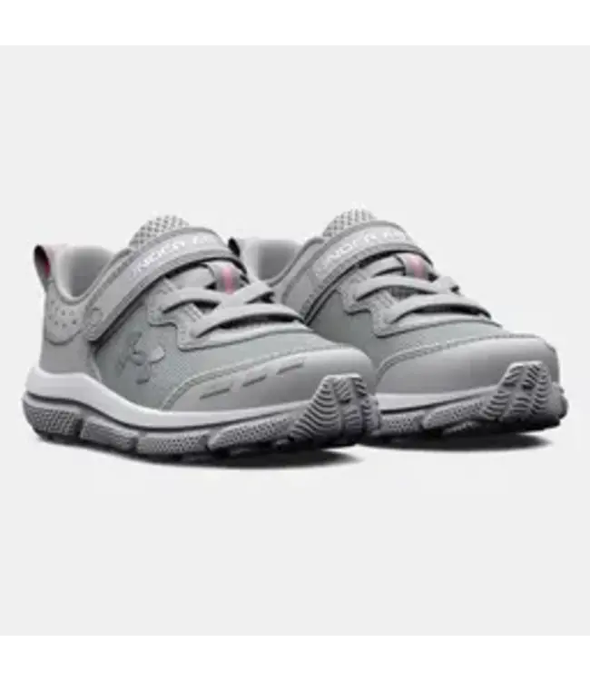 Under Armour Assert 10 AC Infants Halo Gray / Pink Sugar / Iridescent
