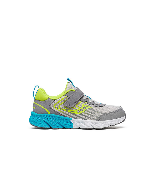 Saucony Kid's - Wind 3,0 A/C  Grey / Green