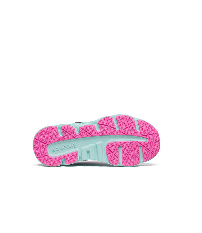 Saucony Enfants Wind 3,0 A/C Mauve / Turquoise