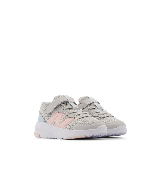 New Balance Enfants - 578 Gris / Rose / Bleu