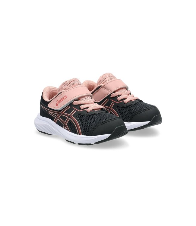 Asics Toddler's - Contend 9 TS Black / Dark Pink Clay