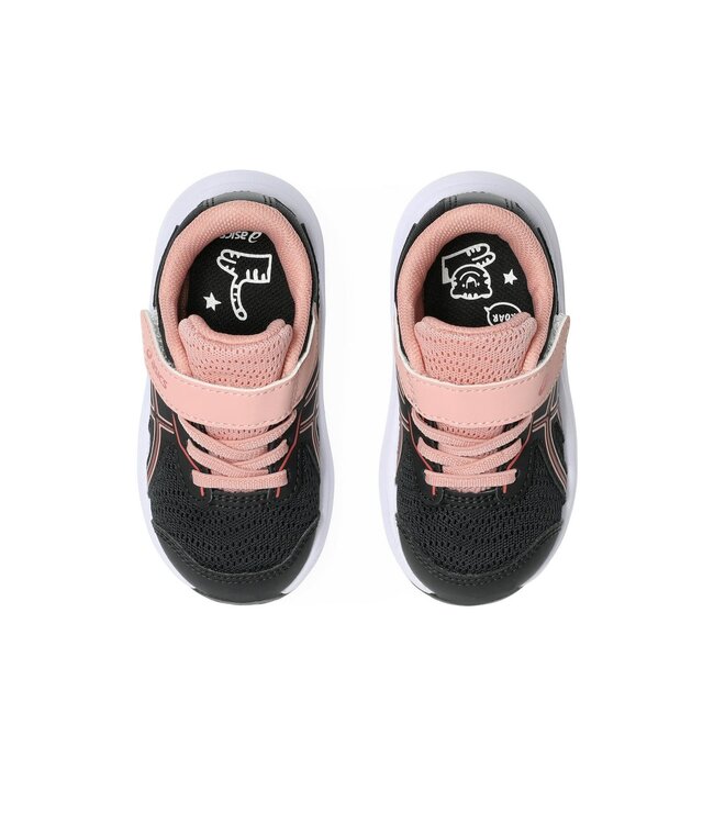 Asics Toddler's - Contend 9 TS Black / Dark Pink Clay