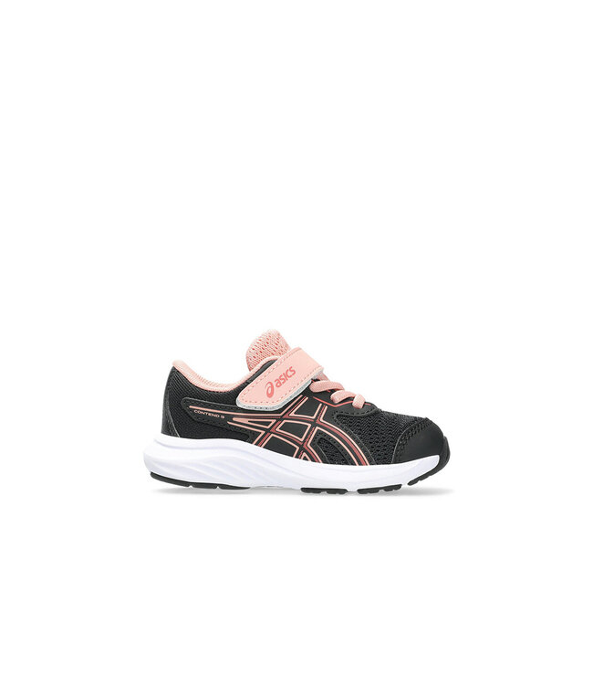 Asics Toddler's - Contend 9 TS Black / Dark Pink Clay