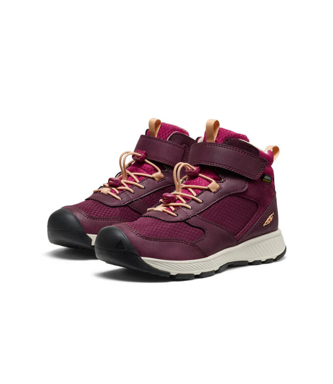 Keen Kid's - Skua Mid WP Fig / Peach Fuzz